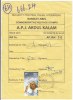 Security Packing Slip Abdul Kalam, Physics Science Space Satellite, Defence Missiles, Nuclear Atom Energy,  Airplane - Asia