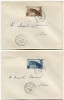 ST PIERRE ET MIQUELON LETTRES  DEPART ST PIERRE ET MIQUELON 10-10-1952 POUR SAINT PIERRE - Storia Postale