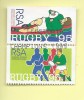 TIMBRES - STAMPS - AFRIQUE DU SUD / SOUTH AFRICA - RUGBY - 1995 - TIMBRE OBLITÉRE - Lettres & Documents