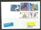 GREAT BRITAIN 2015 Cover To Estonia - Lettres & Documents