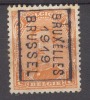 België/Belgique  Preo  N°2431B Bruxelles Brussel 1919. - Roller Precancels 1910-19