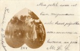 ARNAC-POMPADOUR CARTE PHOTO JEUNE FILLE SUR SON PONEY EN 1901 - Arnac Pompadour