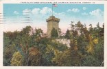 Ethan Allen Tower Overlooking Lake Champlain Burlington Vermont 1925 - Burlington