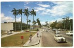 COSTA RICA -PASEO COLON AVENUE IN THE CITY OF SAN JOSE' / OLD CARS-VW TRANSPORTER / THEMATIC STAMPS-FLOWERS - Costa Rica