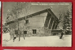 HAM-07  REstaurant La Barillette Sur St-Cergue, Jura Vaudois, Dans La Neige. Cachet 1951 Pour Bienne - Saint-Cergue