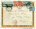 Lettre Par Avion De SAIGON à VASSY (Calados) Avec Affts Multiple TP  Indochine / 6 Aout 1931 / Cachet Vérification Affts - Briefe U. Dokumente