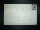 LETTRE TP HARDING 2c OBL.MEC. DRAPEAU DEC 22 1922 EASTHAMPTON, MASS. - Marcophilie