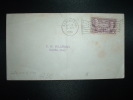 LETTRE TP THE ALAMO 3c OBL.MEC. DRAPEAU APR 2 1936 ALDEN, IOWA - Marcophilie