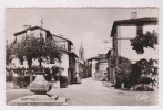 CPA PHOTO DPT 09 LEZAT, RUE FRANCOIS VERDIER - Lezat Sur Leze