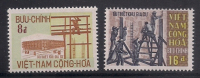 South Vietnam Viet Nam MNH Stamps 1970 - Scott#377-378 : Re-construction - Vietnam