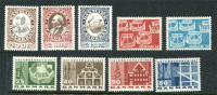 Denmark - Mixed Lot Of 9Stamps (3 Complete Sets) - Lotes & Colecciones