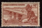 Afrique Occidentale AOF A.O.F. - Neuf - Y&T 1947 N° 25 Chaussée Submersible à Bamako 30c Rouge-brun - Unused Stamps