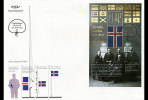 IJsland / Iceland - Postfris / MNH - FDC Sheet 100 Jaar IJslandse Vlag 2015 NEW!! - Neufs