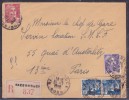 France Type Marianne De Gandon Sur Lettre - 1945-54 Marianne Of Gandon