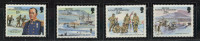 Antarctique Britannique** N° 160 à 163 - Scott Au Pole Sud  . - Unused Stamps