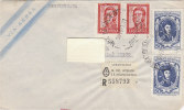 A3274 - ARGENTINA 2 Coppie Su Busta Banco De Londres VG Bahia Blanca-Milano 12/02/1971 - Storia Postale