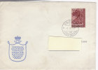 A3318 - LIECHTENSTEIN Valore Iso  Su Busta  VG Vaduz-Torino 09/11/1959 - Cartas & Documentos