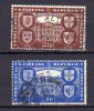 IRLANDE     Oblitéré     Y. Et T.   N° 110 / 111     Cote: 6,25  Euros - Used Stamps