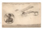 CPA Militaria L Aviation Militaire Aux Grandes Manoeuvres De Picardie Lieutenant Rémy Sur Biplan Farman - Equipment