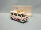 Rietze - MITSUBISHI L300 BUS PARKEERPOLITIE Minibus 50209 Neuf NBO HO 1/87 - Road Vehicles