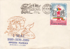 1ST OF MAY PHILATELIC EXHIBITION, WORKER'S DAY, SPECIAL COVER, 1989, ROMANIA - Storia Postale