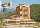 TOURISM, COZIA CACIULATA HOTEL, CM, MAXICARD, CARTES MAXIMUM, 1988, ROMANIA - Hôtellerie - Horeca