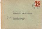 SAAR MiNr215 Als EF  HOMBURG - GÖTTINGEN - Lettres & Documents