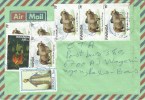Rwanda 2002 Cyangugu Cow Cattle Flower Religion Cover - Used Stamps