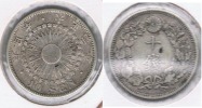 JAPON 10 SEN A IDENTIFICAR PLATA SILVER R - Japan