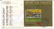 2008 Fdc Sport Für Frieden;  Peking    (un004) - Briefe U. Dokumente