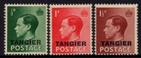 Tangier - 1936 KEVIII Set (*) # SG 241-243 - Uffici In Marocco / Tangeri (…-1958)
