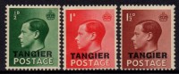 Tangier - 1936 KEVIII Set (*) # SG 241-243 - Bureaux Au Maroc / Tanger (...-1958)