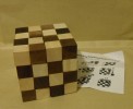 Casse-tête Bois. Snake Cube G047. - Hoofdbrekers