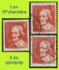 N° 306 TRICENTENAIRE DE LA NAISSANCE DE  JACQUES CALLOT 1935 - 1 EX. N* CHARNIÈRE OU TRACE + 2 EX. OBLITÉRÉS - - Unused Stamps