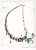 Carte Illustrée Samivel 11.8 X 16.8 - 1119 - Les Chenilles Processionnaires (file D´attente Au Tire-fesse - Circulé 1985 - Samivel