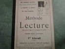 Méthode De Lecture  PREMIER DEGRE  (Préparatoire)  1er Livret - 0-6 Years Old