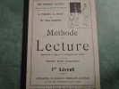 Méthode De Lecture  PREMIER DEGRE  (Préparatoire)  1er Livret - 0-6 Años