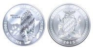 ZAMBIA  1.000  KWACHA    2.015  2015   "LEOPARD"  PLATA / SILVER   SC/UNC   T-DL-11.279 - Sambia