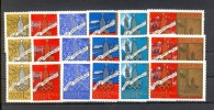 Russia SSSR - Mi. No. 4686/4691, MNH, Olympiad 1980. - 3 Complete Series, Golden Cities - Sonstige & Ohne Zuordnung