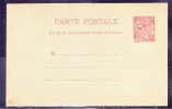 Monaco Entiers Postaux Albert 1er - Postal Stationery