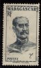Madagascar - Oblitéré - Y&T 1946 N° 309 Général Galliéni  2f Ardoise - Used Stamps