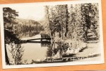 Jasper Park Lodge 1930 Real Photo Postcard - Jasper