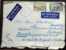 Canada Letter To  DEN DANSKE BRIGADE I TYSKLAND 29-3-1949 Haderslev 1-4-1949   ( Lot 5839 ) Air Mail - Cartas & Documentos