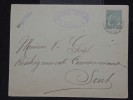 FRANCE - TUNISIE - Enveloppe De Tunis Pour La France En 1896 - Tarif Imprimé - A Voir - Lot P11434 - Briefe U. Dokumente