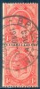 South Africa 1914. 1d Scarlet COIL STAMP. SACC 18, SG 19. - Unused Stamps