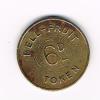 *** TOKEN  BELL FRUIT 6 D - Professionals/Firms