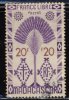 Madagascar - Oblitéré - Y&T 1943 N°  278 Ravenala  20f Violet Et Brun - Used Stamps