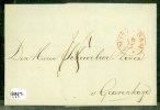 NEDERLAND * POSTHISTORIE * BRIEFOMSLAG MET INHOUD PRIJSCOURANT Uit 1840 Van AMSTERDAM Naar 's-GRAVENHAGE (9992) - ...-1852 Préphilatélie