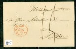 NEDERLAND * POSTHISTORIE * BRIEFOMSLAG Uit 1850 Van BARON Van PALLANDT OUD-BEIJERLAND Te ANGERENSTEIN Naar 's-HAGE (9995 - ...-1852 Prephilately