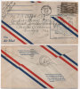 Enveloppe, Adressée De EDMONTON AL TA (Flamme) A WINNIPEG, MAN (Cachet FORT Mc PHERSON (81775) - Eerste Vluchten